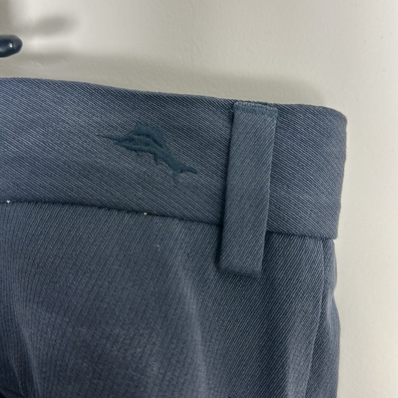 Tommy Bahama Blue Flat Front Silk St. Thomas Short Abbey Shorts 42 NWT - Picture 5 of 8